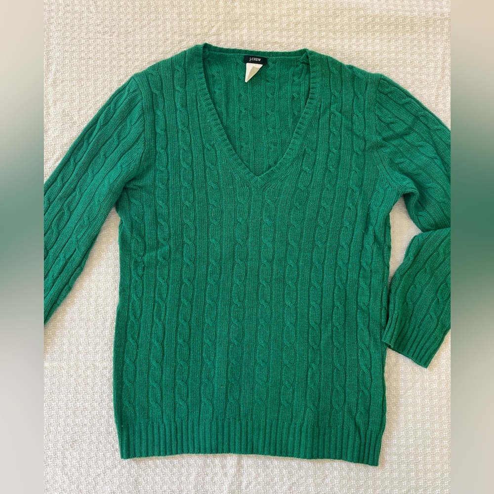 J. Crew Cable-knit Sweater